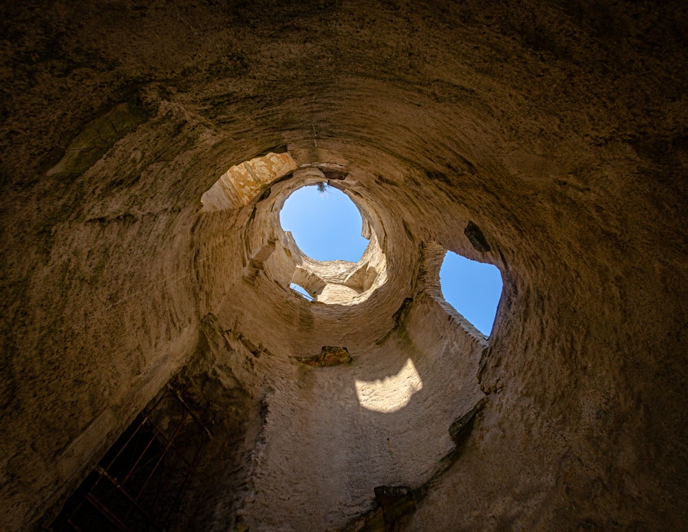 brown concrete tunnel during daytime