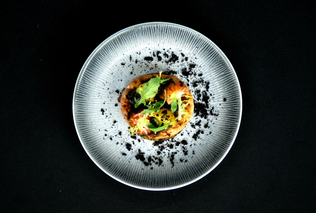 cooked food on white ceramic plate