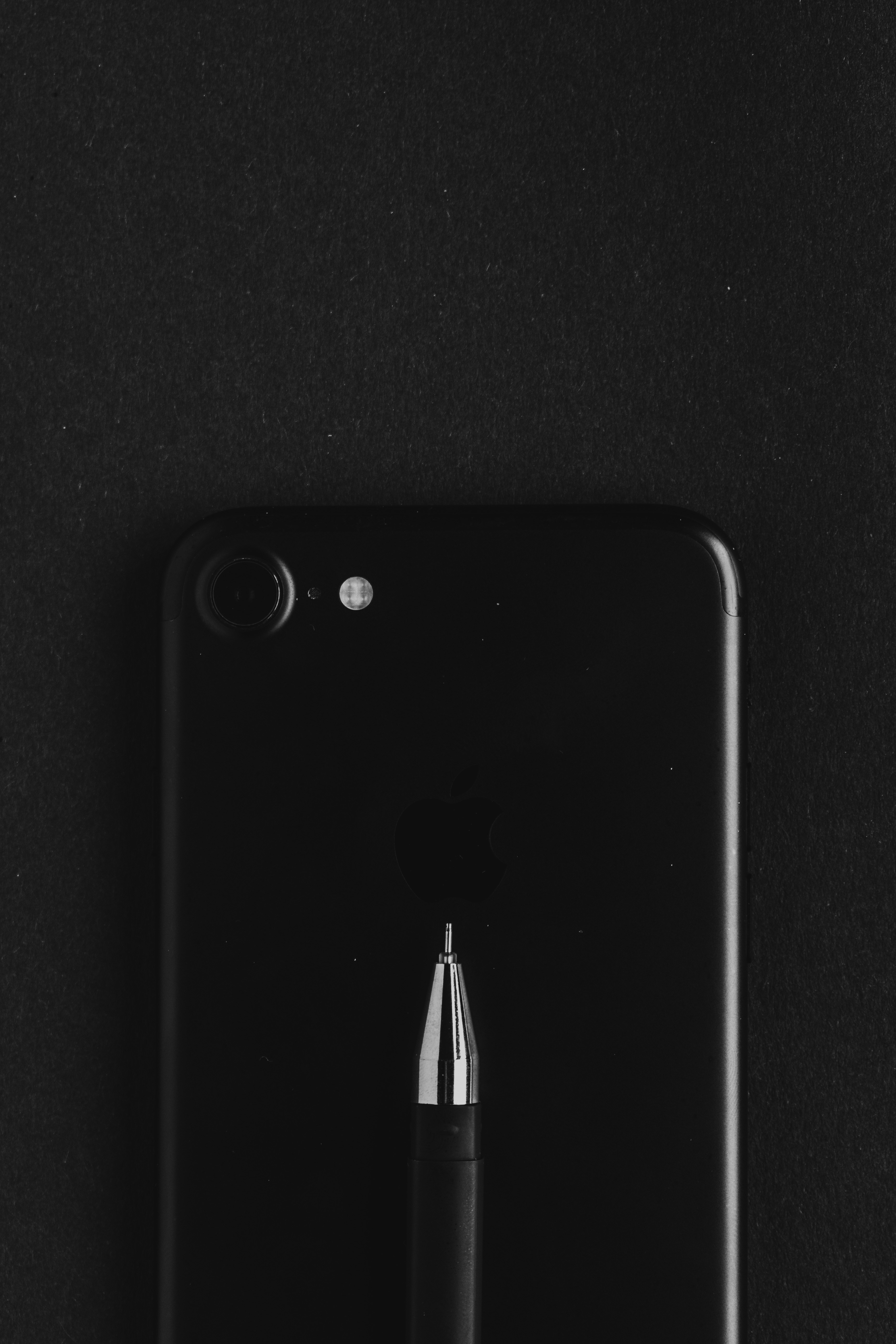 Sleek dark minimalist electronic device