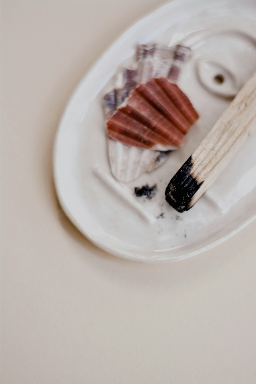 sliced cake on white ceramic plate