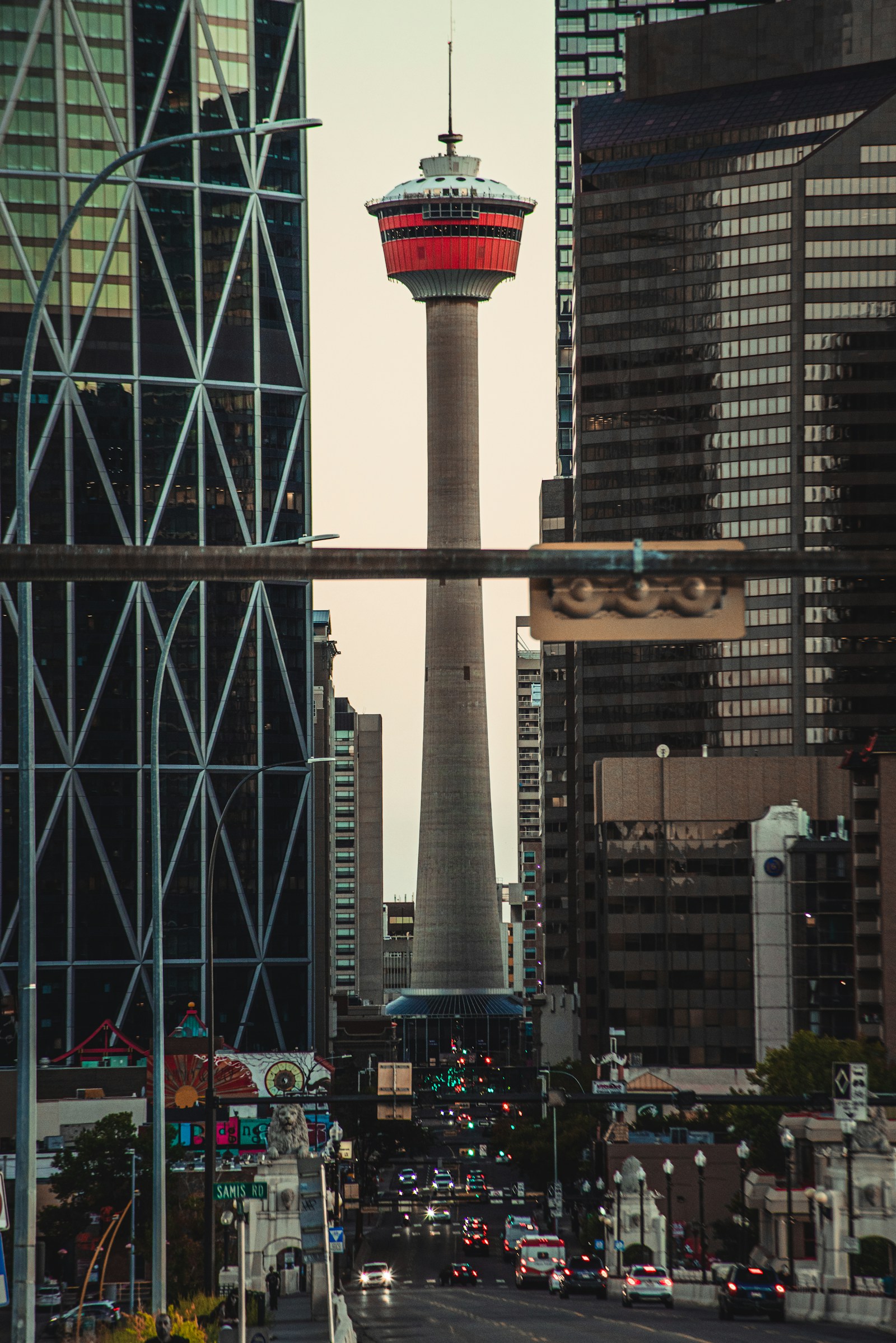 Calgary Tower in Downtown Calgary, Alberta