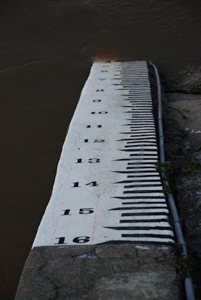 Graph showing water levels over time in a major Brazilian river