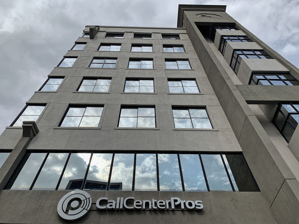 low angle photography of brown concrete building