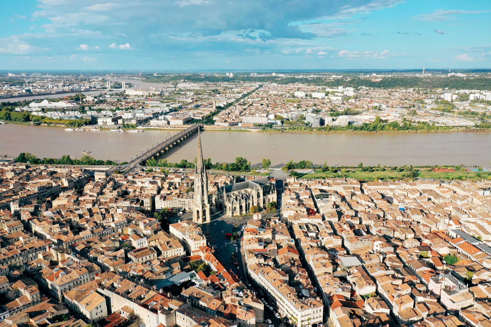 aerial view of city buildings during daytime
