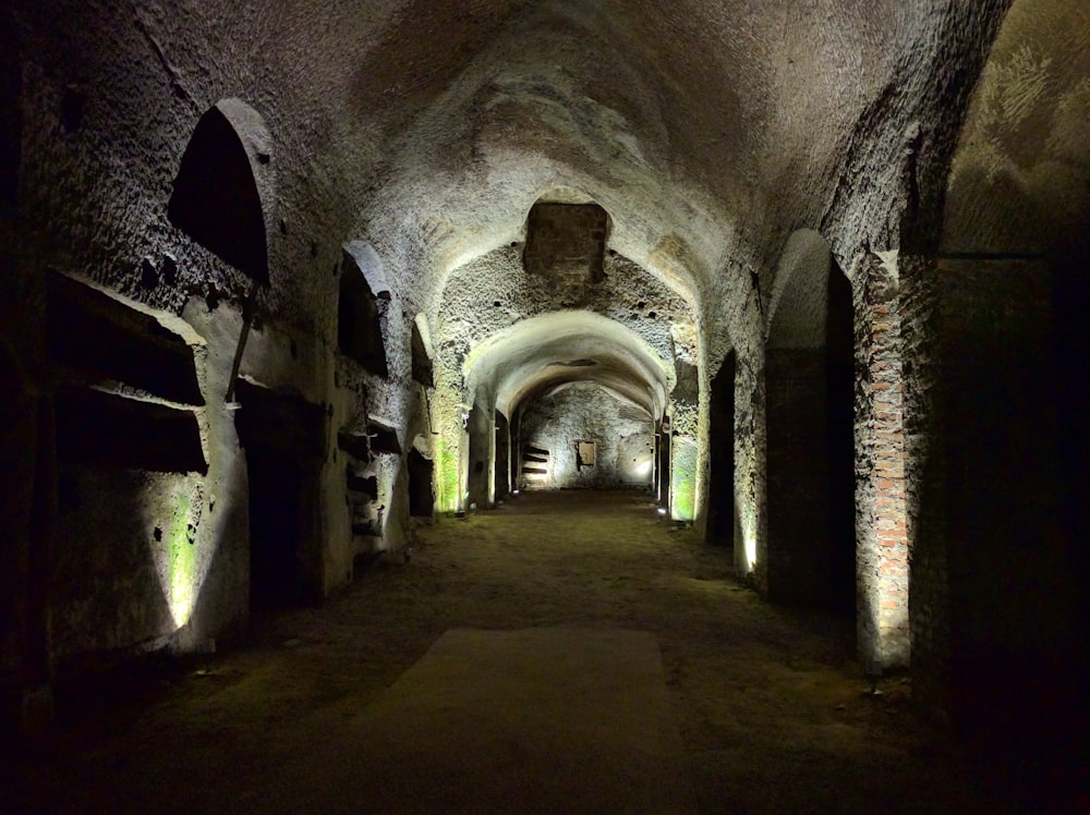 gray concrete tunnel during daytime