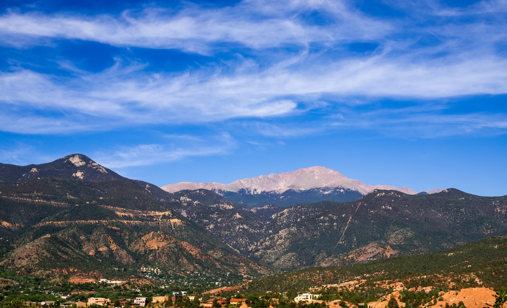 green and brown mountains under blue sky during daytime