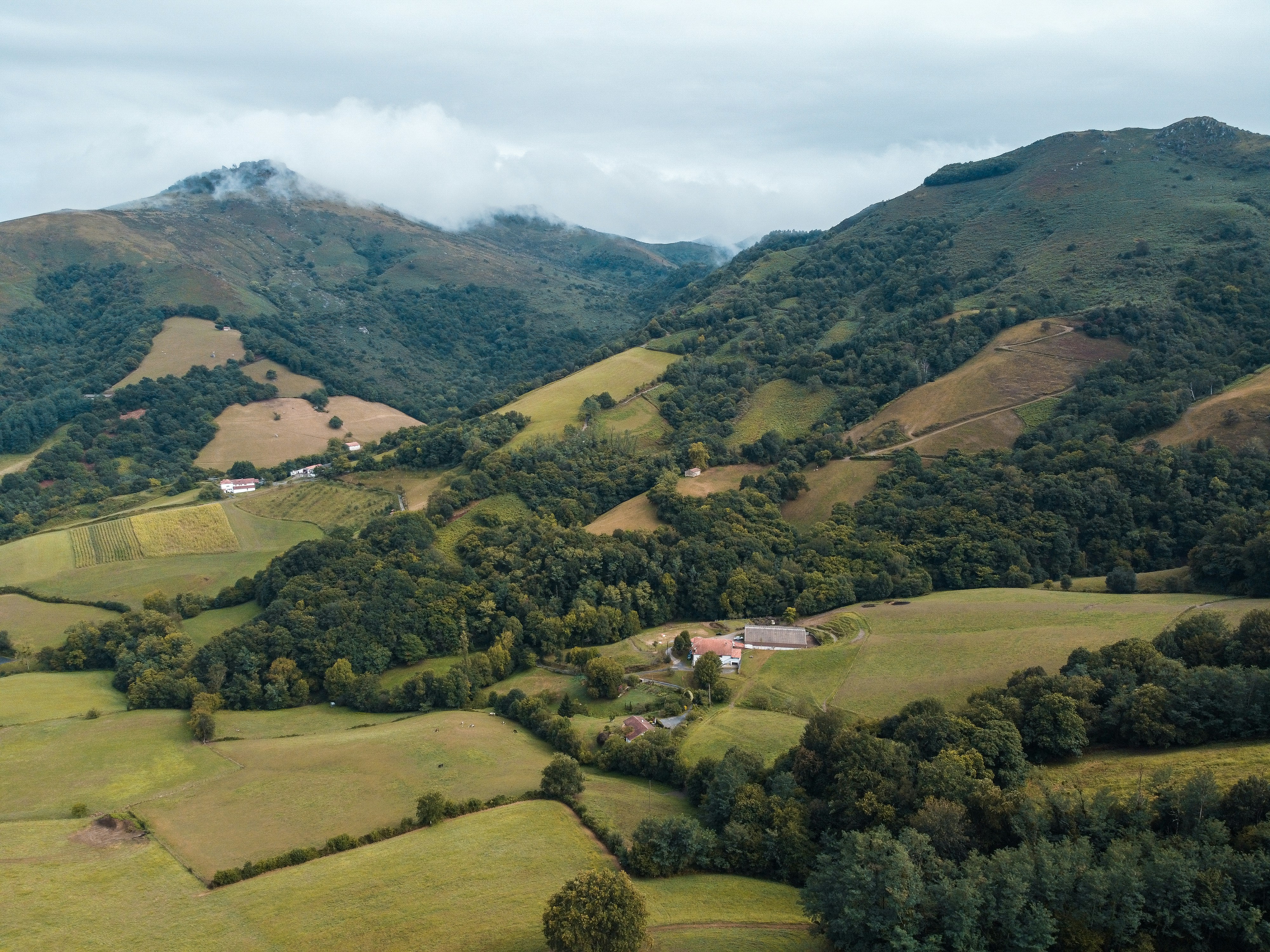 green mountains under white sky during daytime