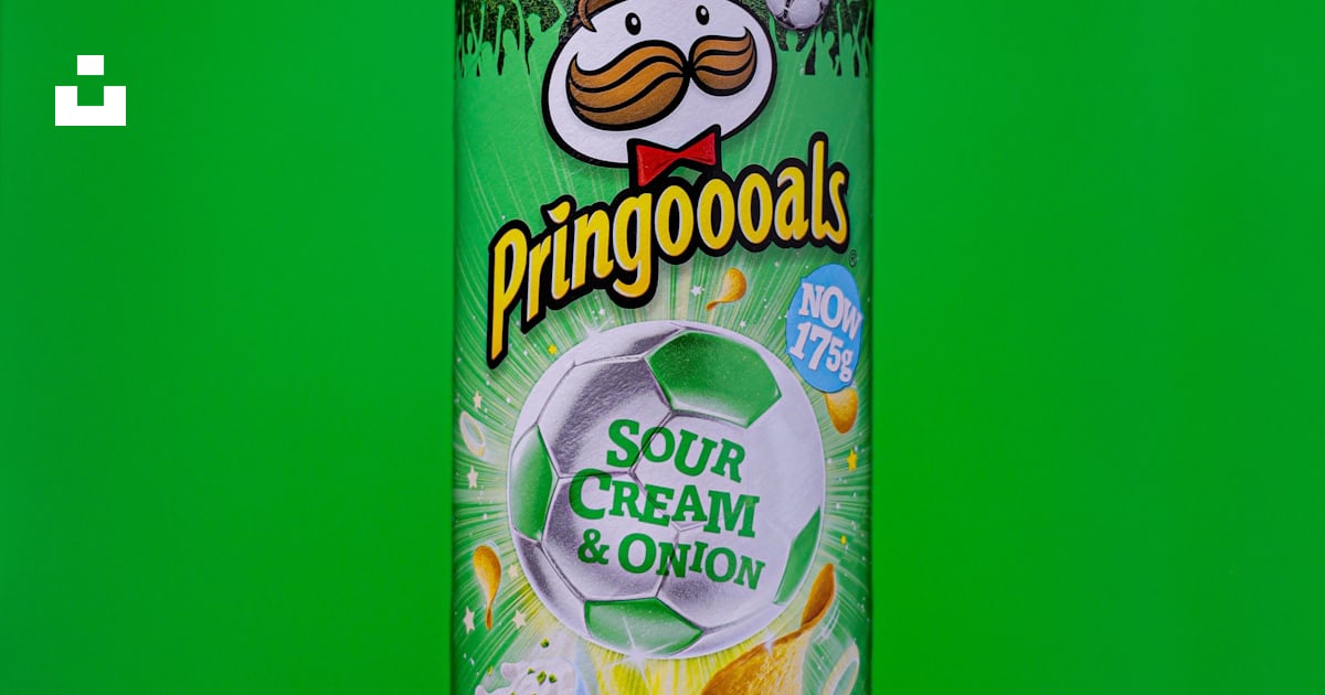 Foto Lata de queso cheddar Pringles y cebolla Imagen Estaño gratis en