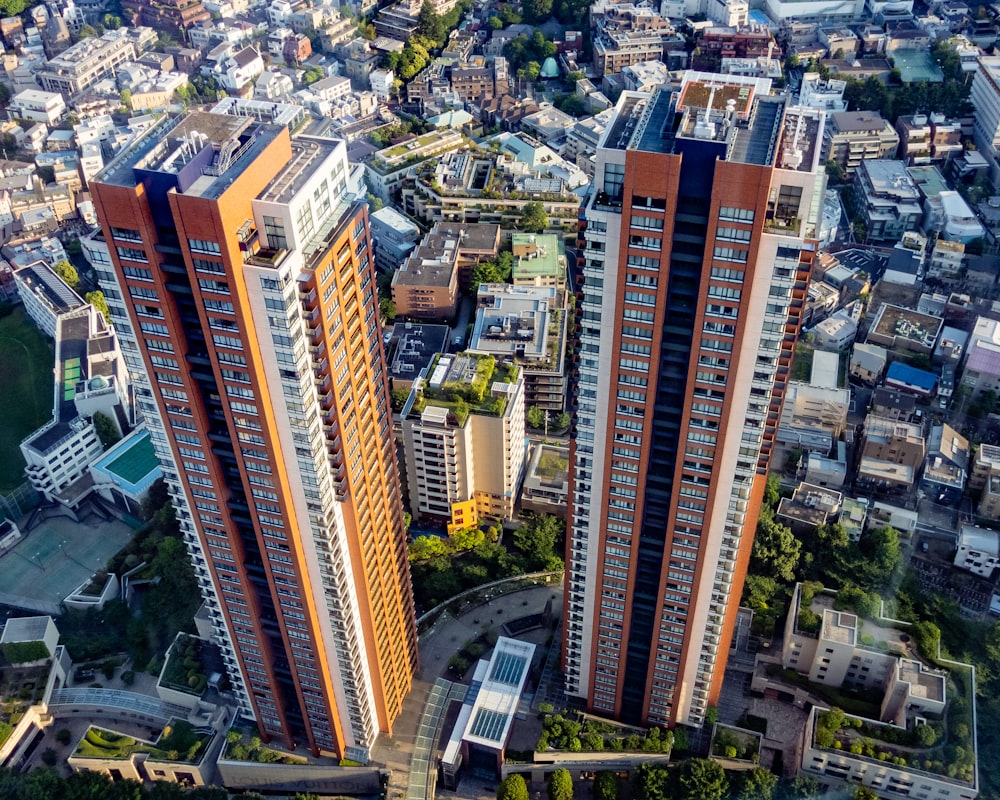 high rise buildings during daytime