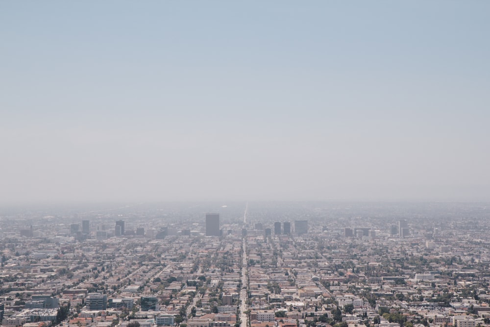 aerial view of city buildings during daytime