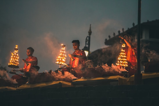 Aarti on the Ganga