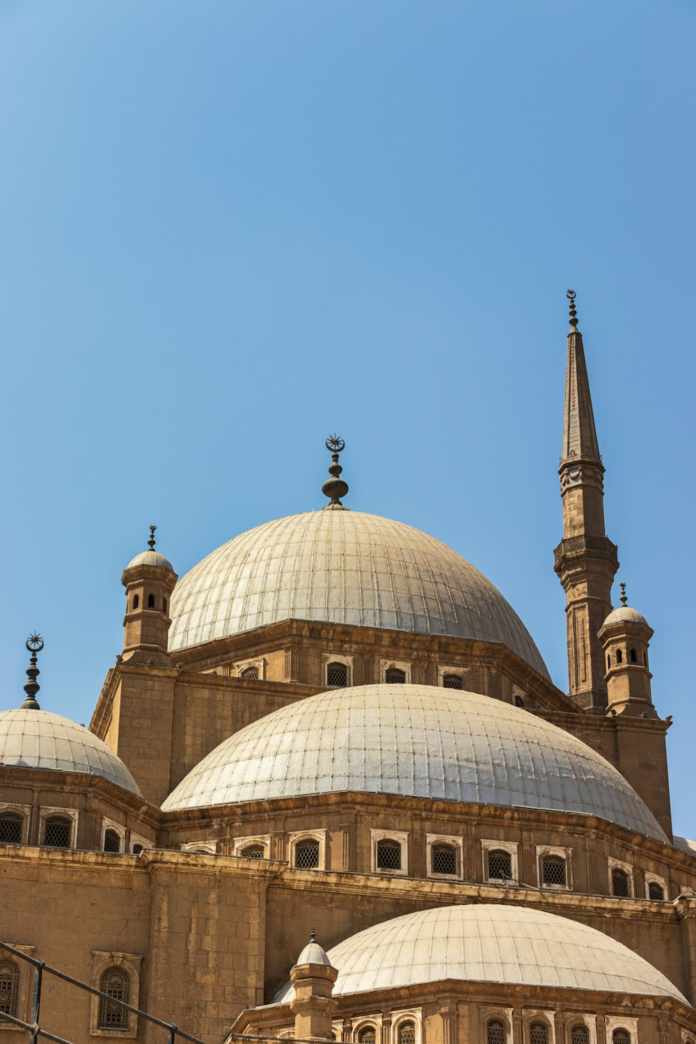 white and brown dome building