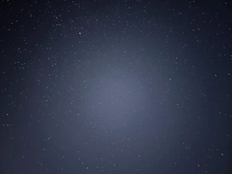 blue sky with stars during night time