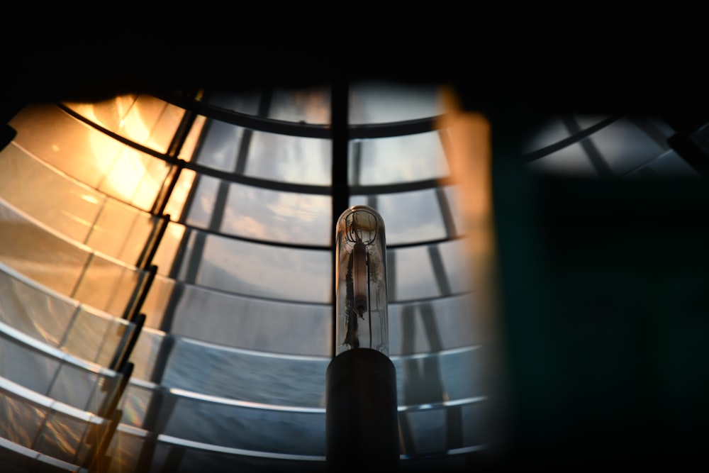 black and brown pendant lamp