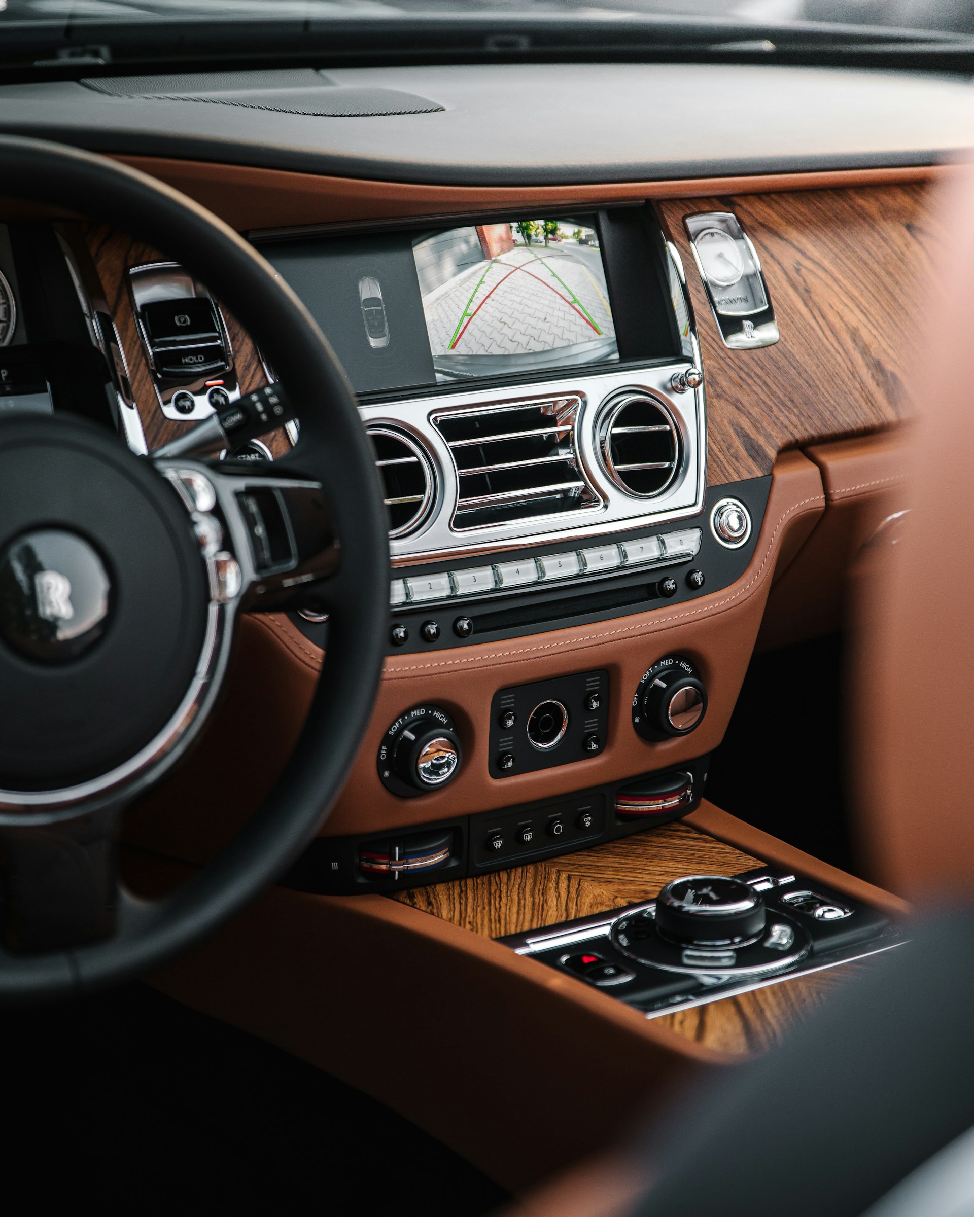 black and brown bmw car interior