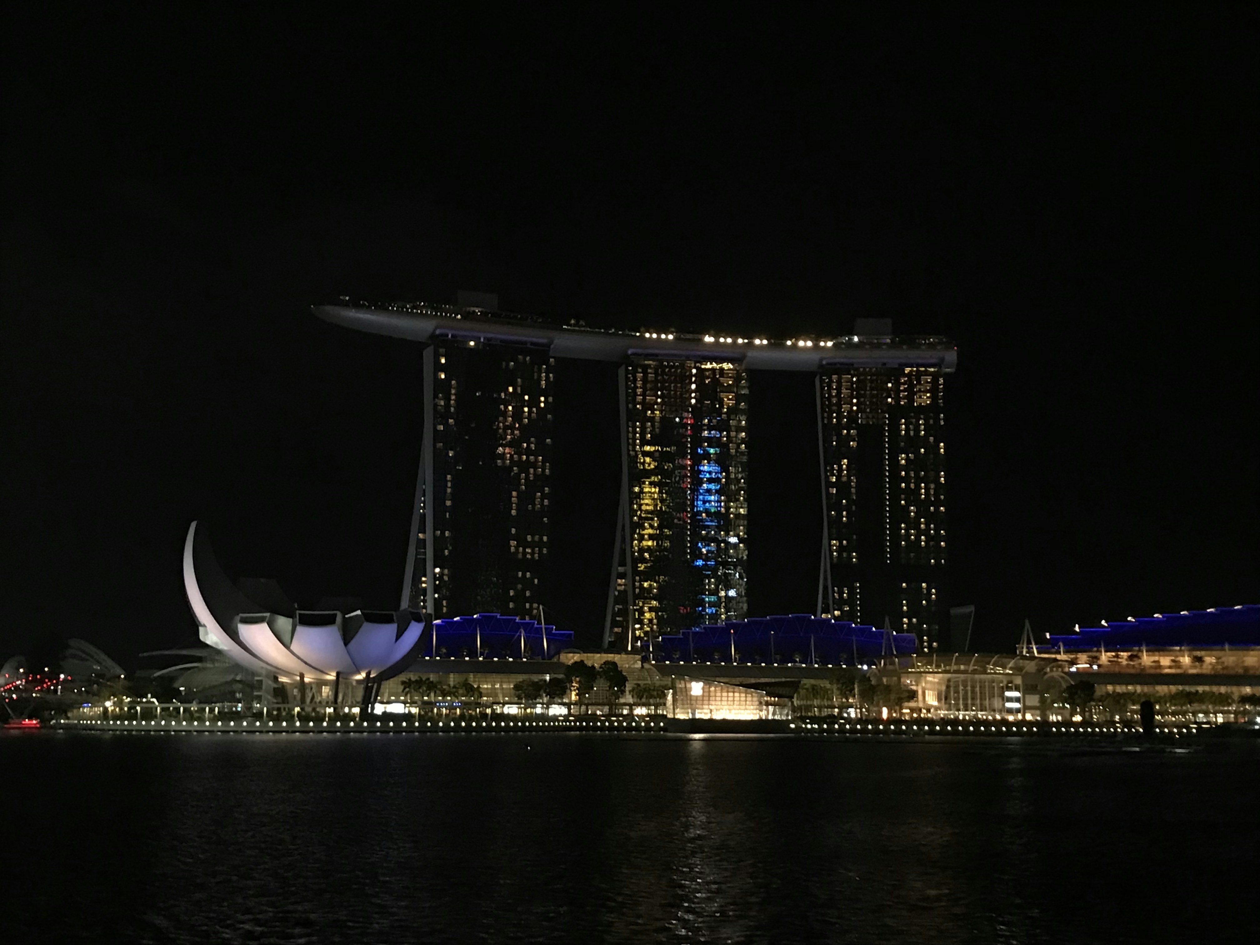 Marina Bay Sands at night