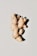 brown and white stone fragment