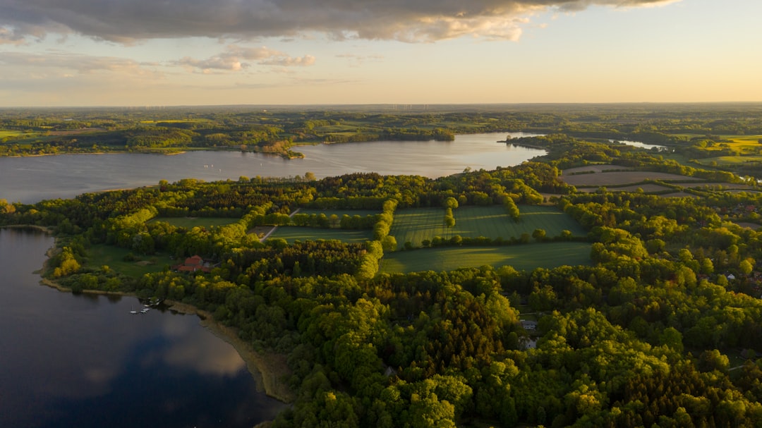 Westensee - From Drone, Germany