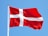 red and white flag on pole