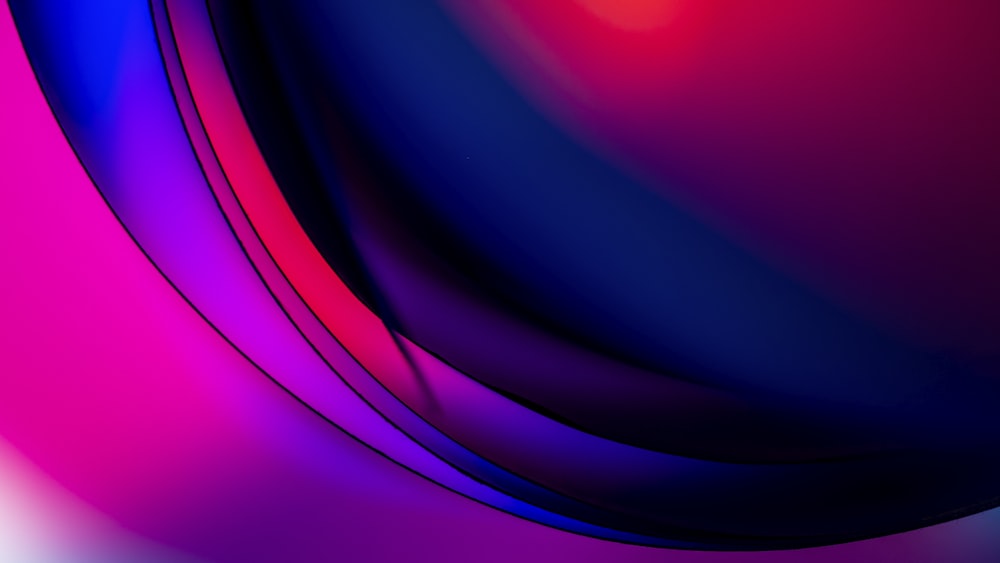 purple and blue light digital wallpaper