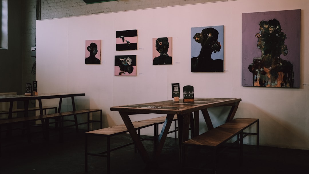 brown wooden table and chairs