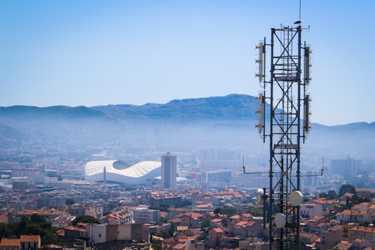 aerial view of city buildings during daytime in Marseille France