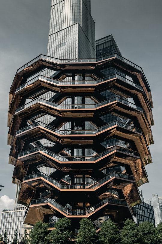 brown and black concrete building in Vessel United States