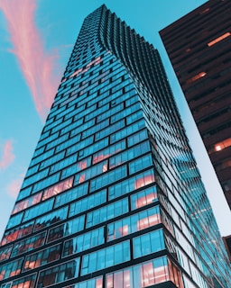 a very tall building with a lot of windows