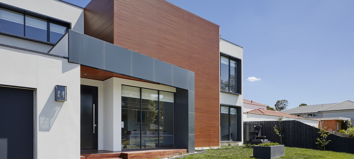 brown and white concrete building