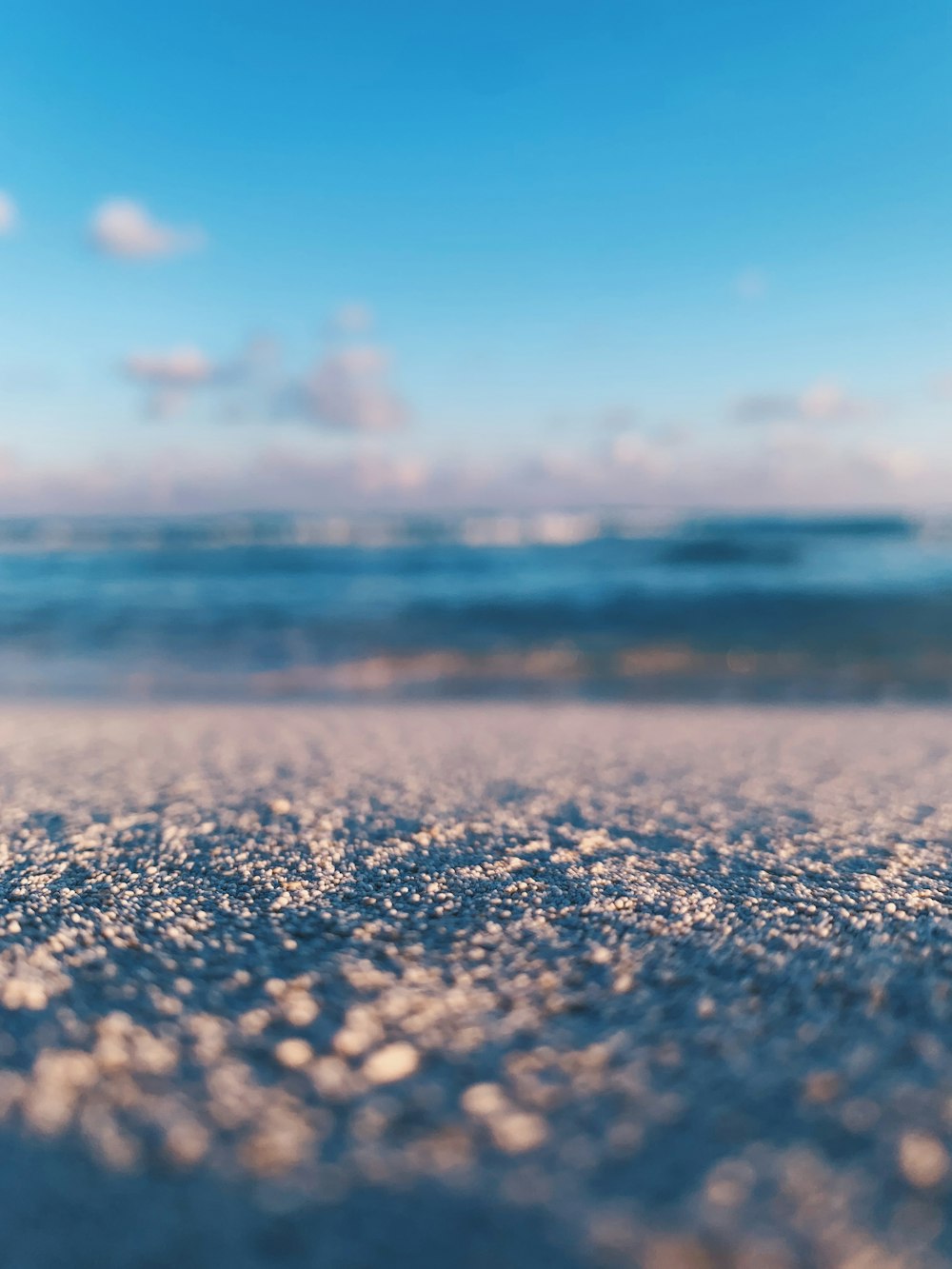 black and white sand during daytime