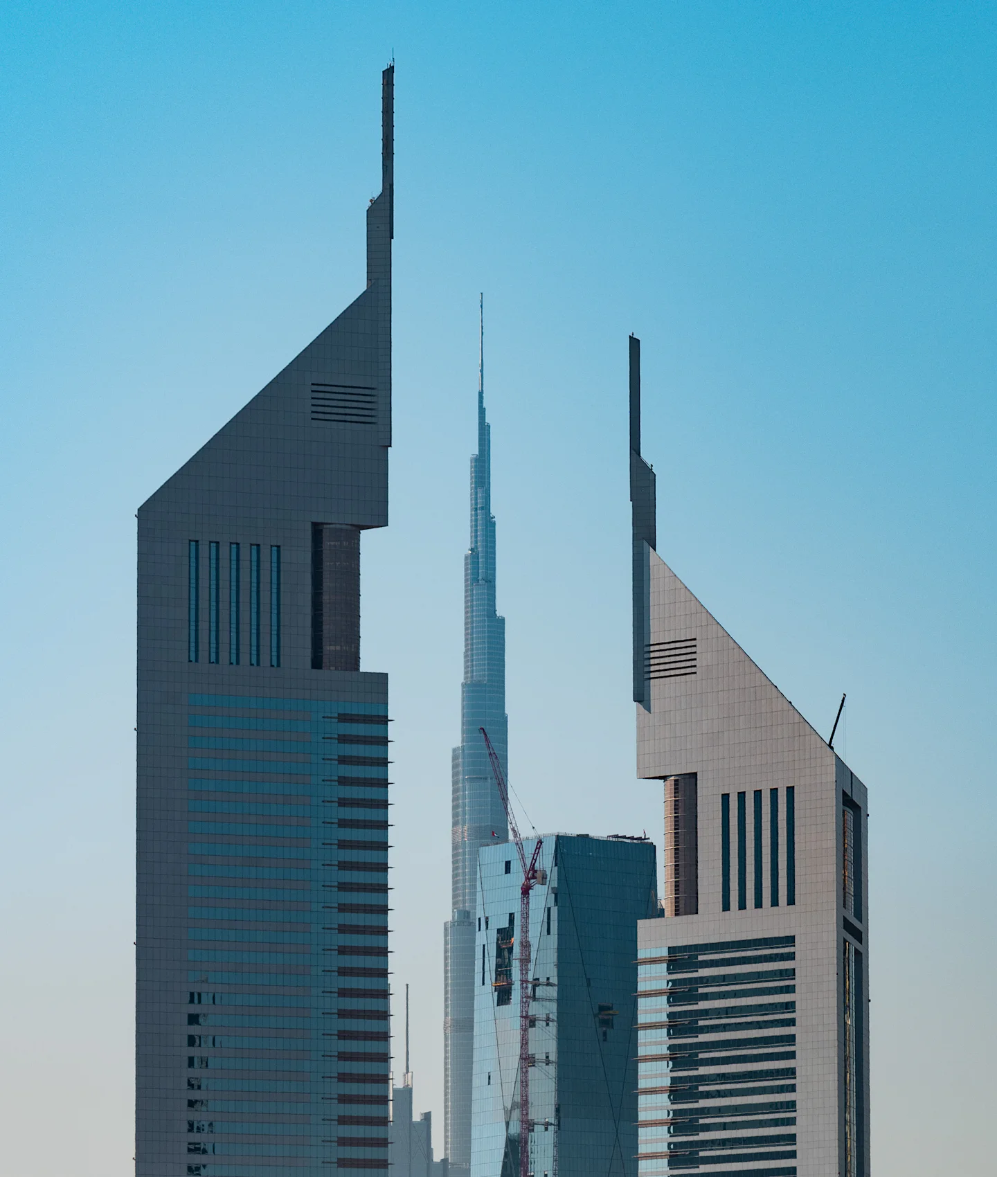 Financial district towers