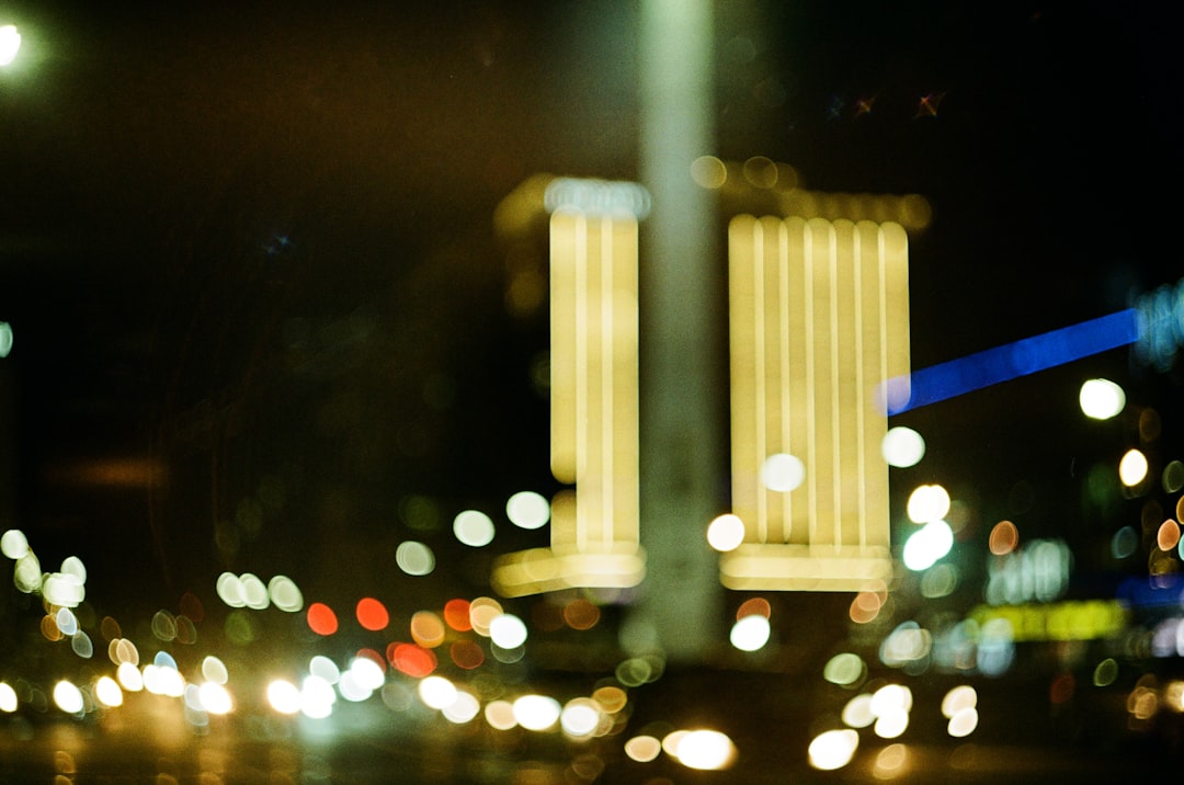 bokeh photography of brown wooden sticks