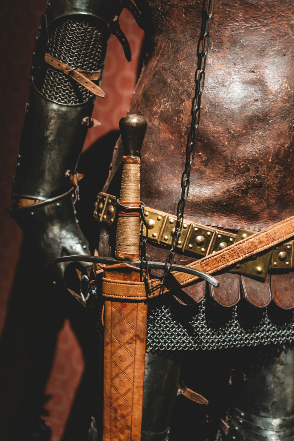 black and brown leather horse saddle