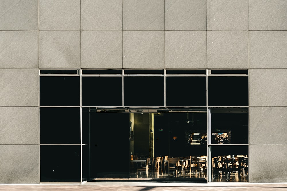 white and black concrete building