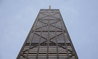 Modern steel and glass building representing ls engineering's civil engineering expertise.