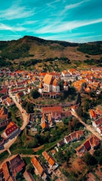 aerial view of city during daytime