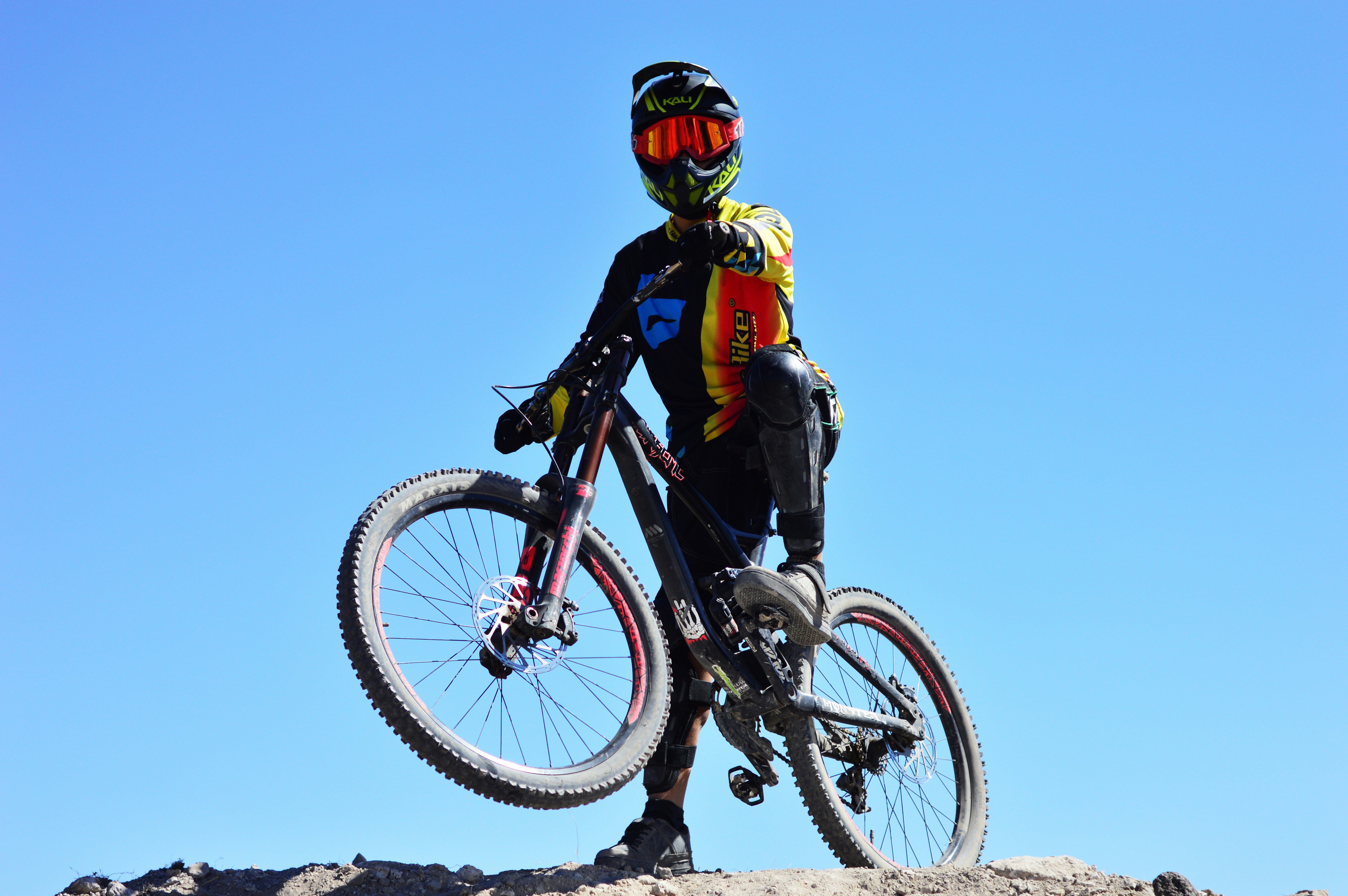 Advanced mountain bike skills