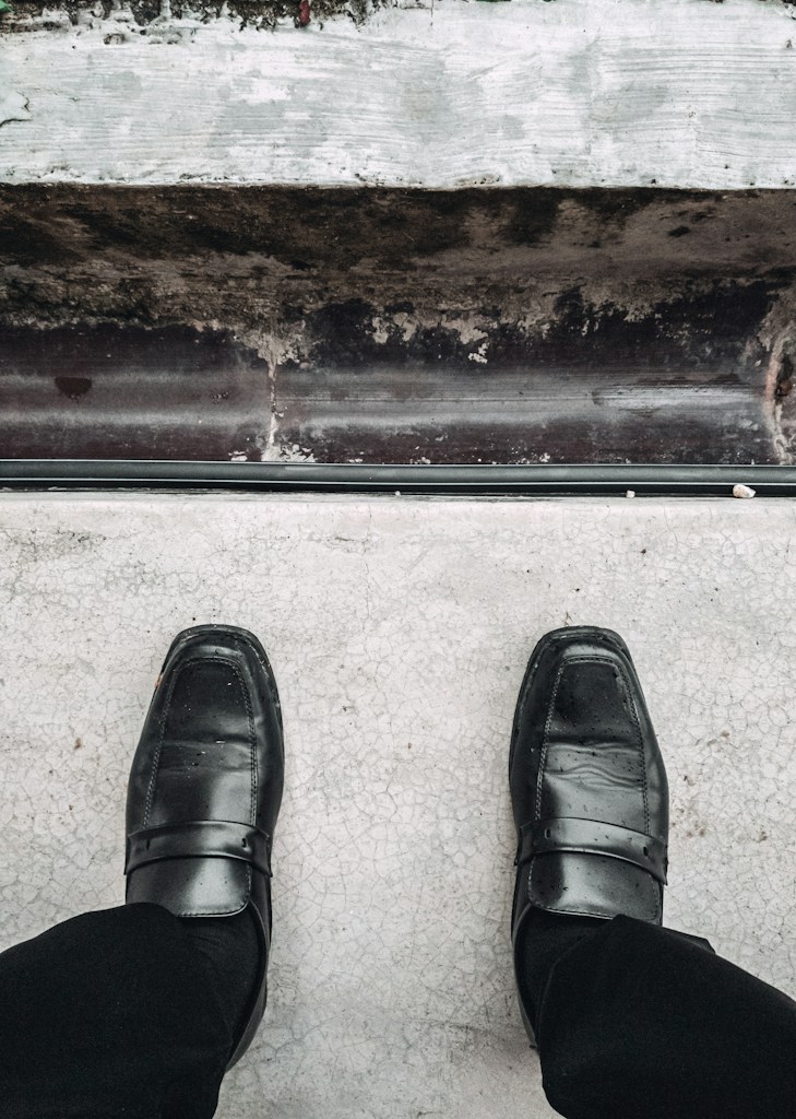 Sleek Black Oxfords