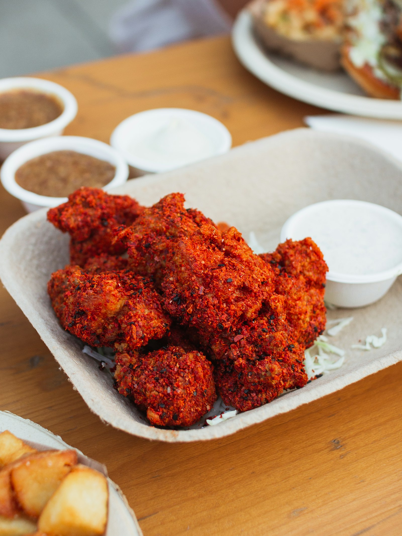 Korean-style fried chicken (a sample photo of the dish, not taken at the restaurant)