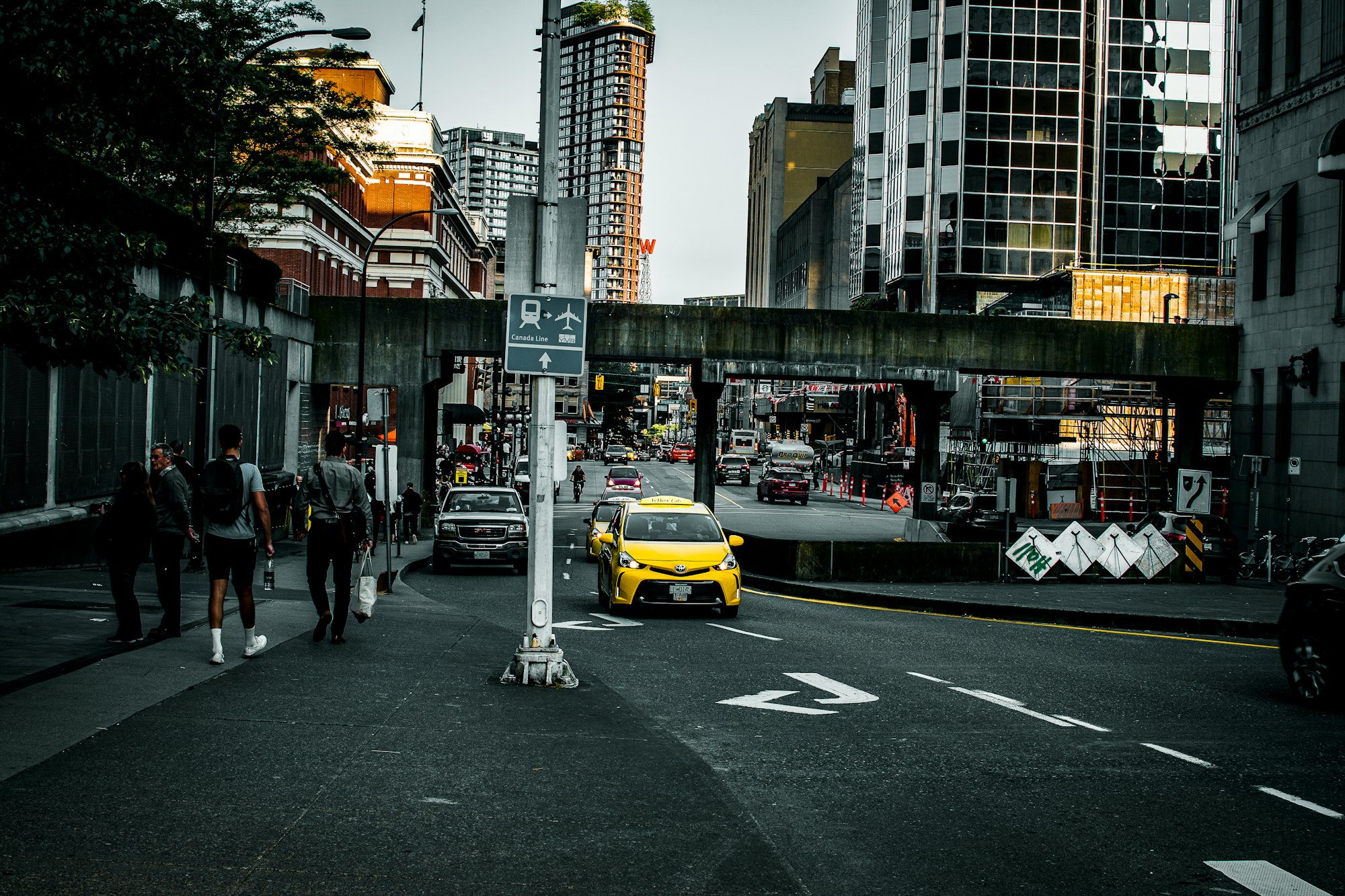 Downtown Vancouver street