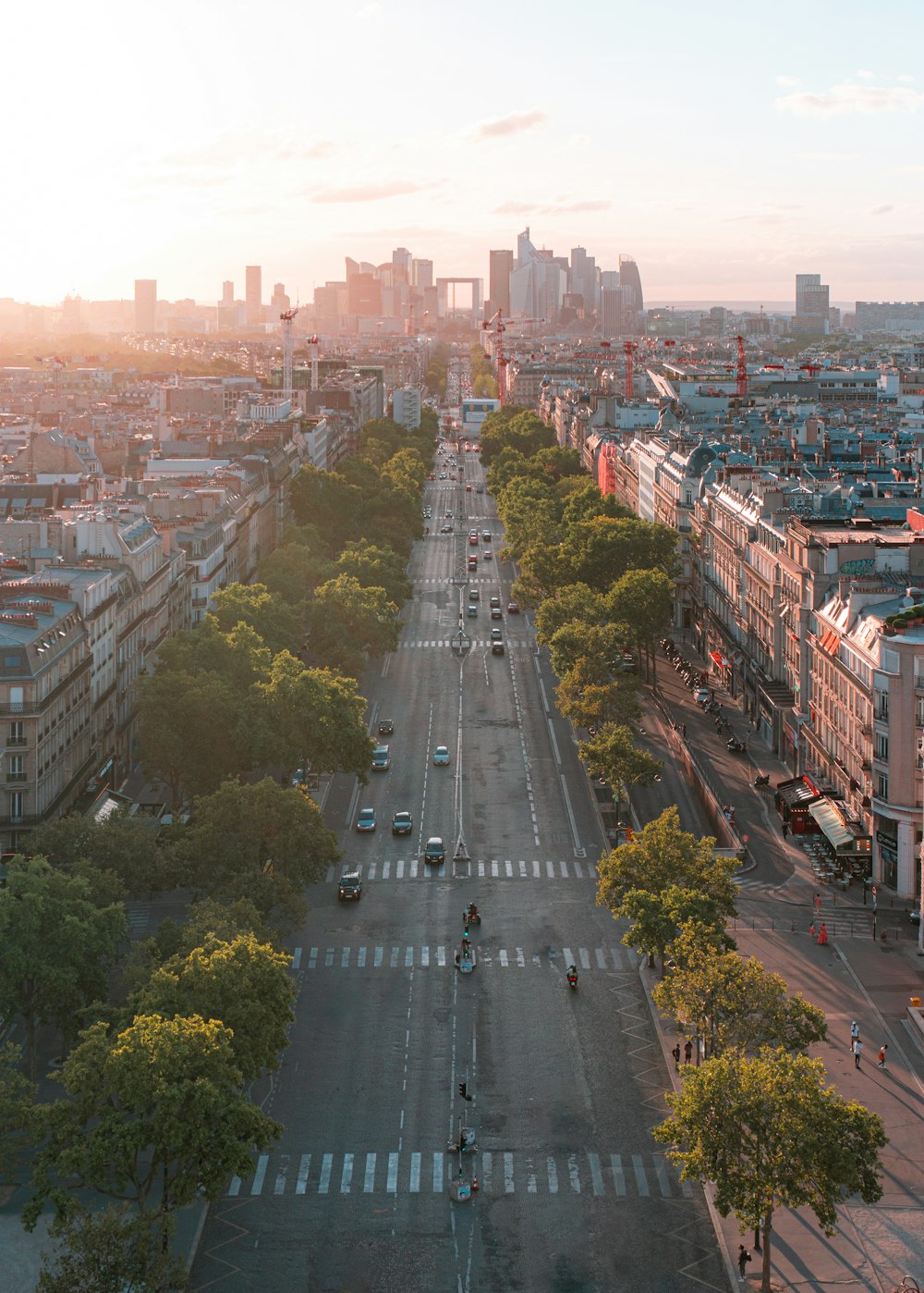 aerial view of city buildings during daytime