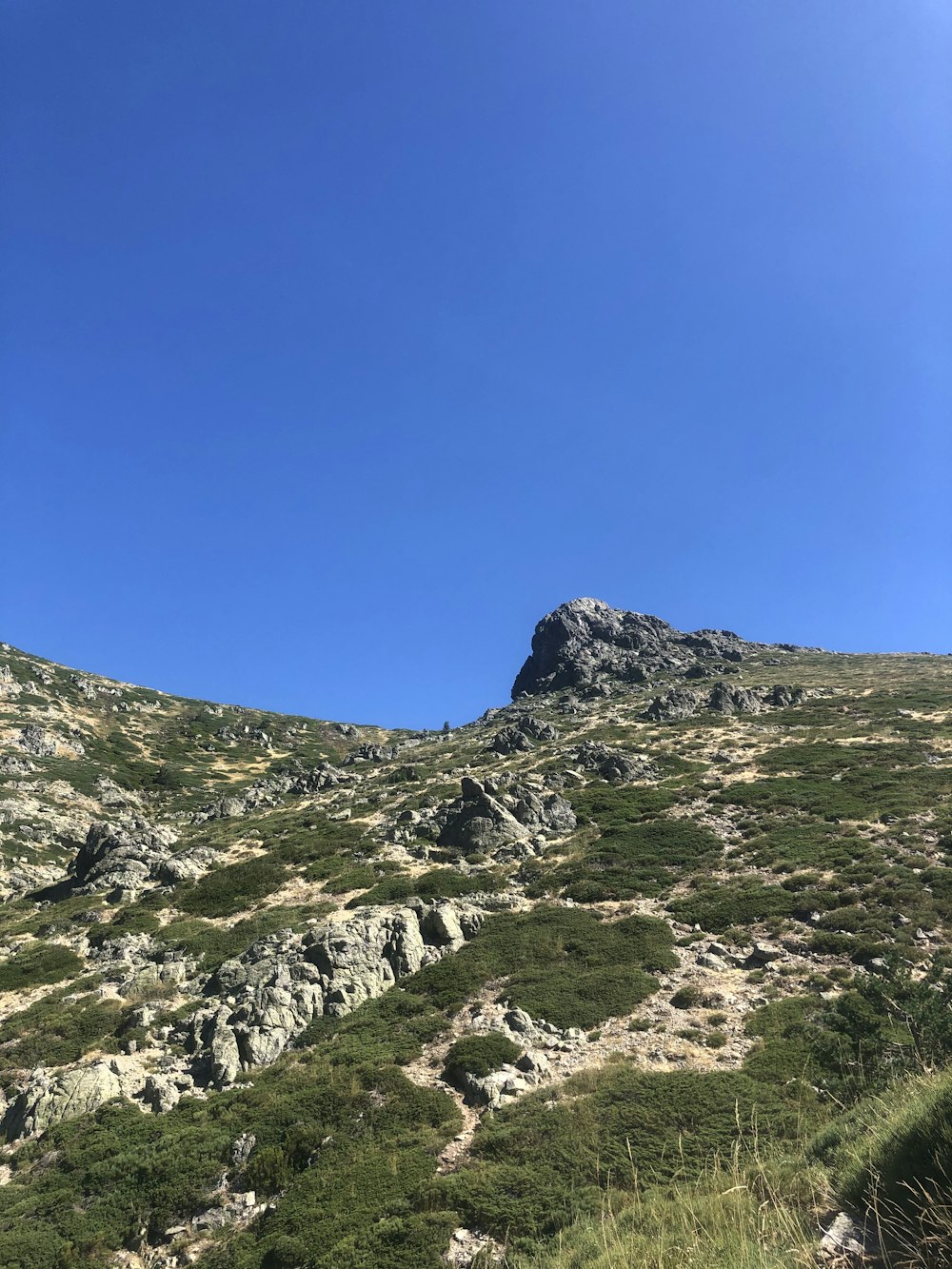 green and gray mountain under blue sky during daytime