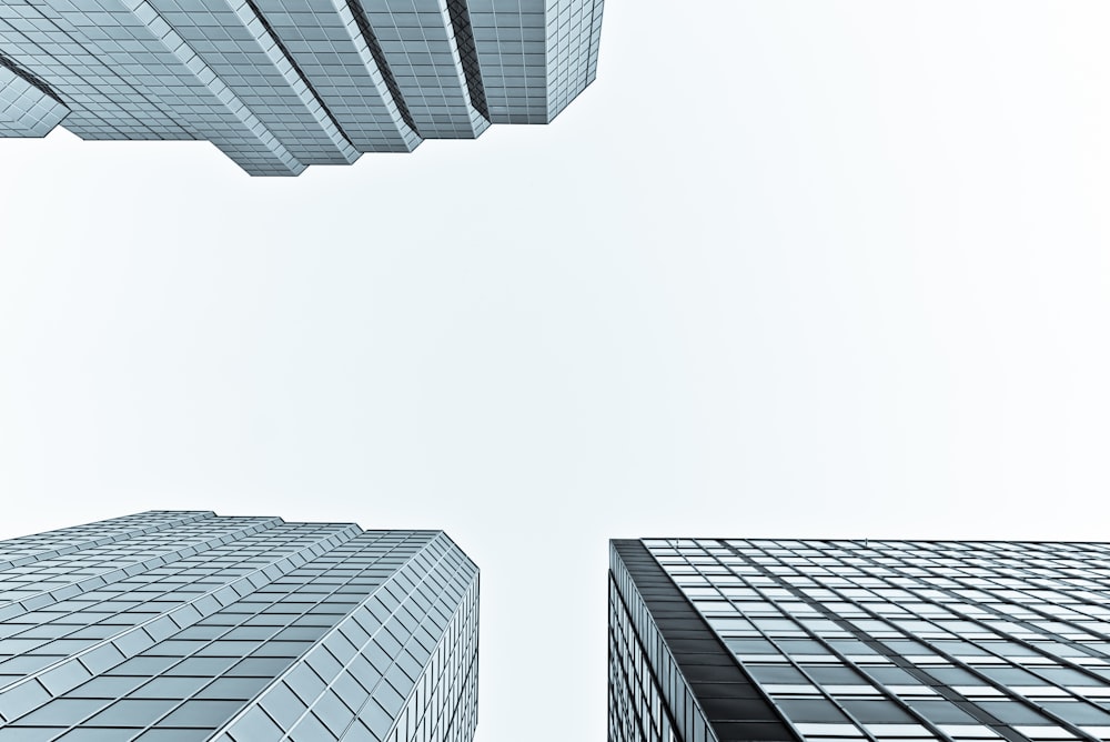 black and white concrete building