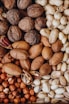 brown and beige nut lot
