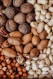 brown and beige nut lot