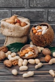 brown round fruit in brown wicker basket