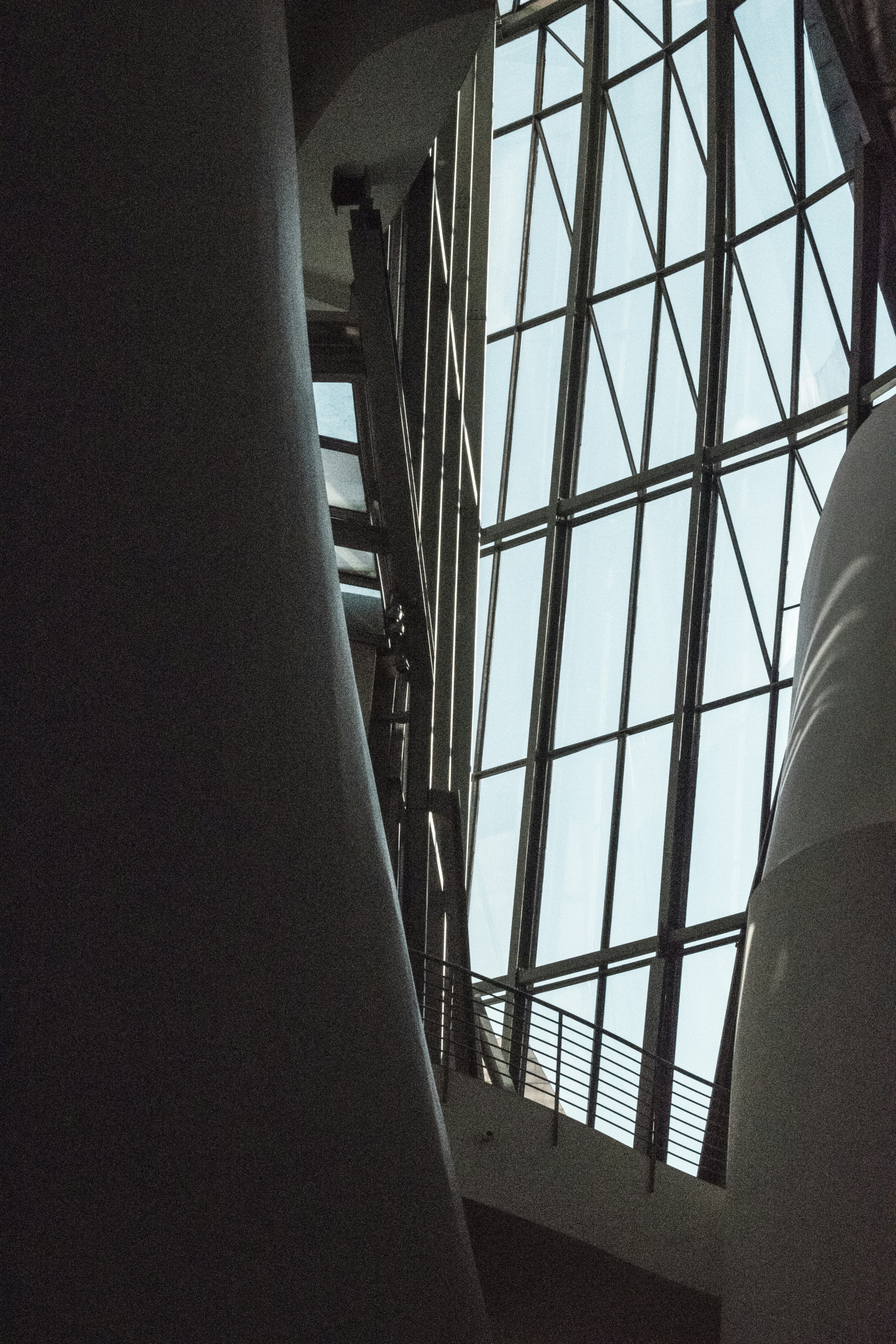 Inside Guggenheim Museum.