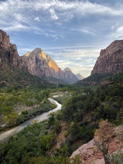 Zion Canyon near Springdale, Utah