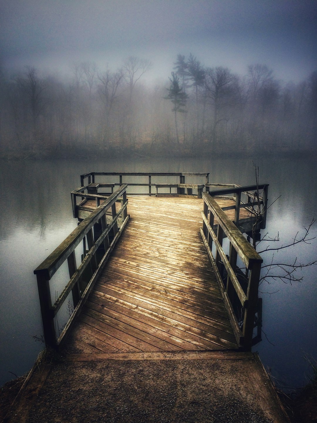 brown wooden dock on lake