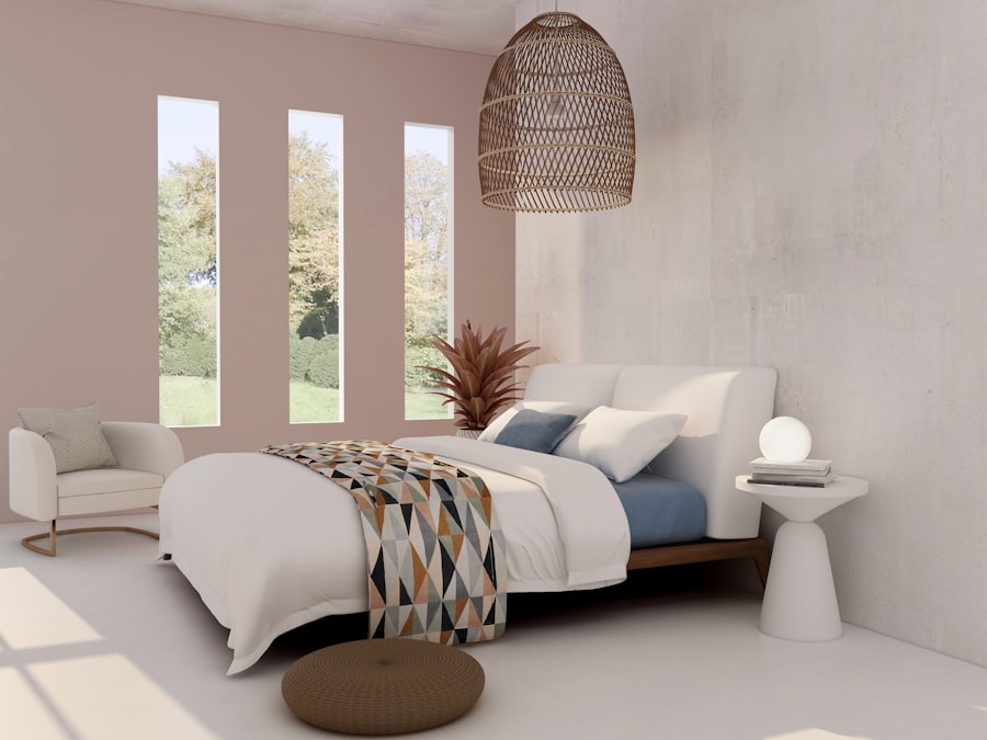 Bedroom photograph of Sellwood bungalow